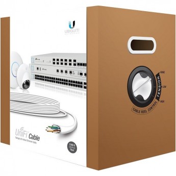 Кабель UBIQUITI UNIFI CABLE категории 6, CMR, 4 пары, 305 м, для помещений