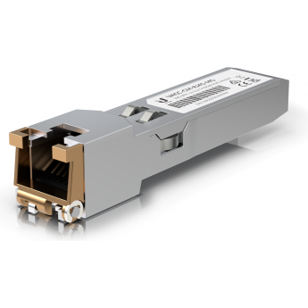 Модуль UBIQUITI SFP 10G — RJ-45 10/5/2,5 GBE UACC-CM-RJ45-MG